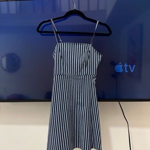 Stripped dress size XS